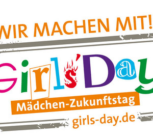 Logo Girls' Day - Wir machen mit!