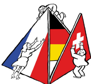 Symbolbild für Deutsch-Französisch-Schweizerische Zusammenarbeit
