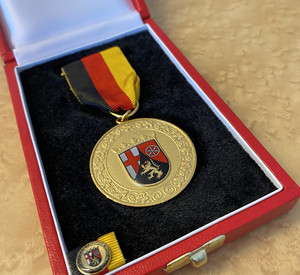 Flutmedaille des Landes Rheinland-Pfalz